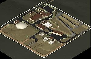 Ariel rendering of BDD Treatment Plant