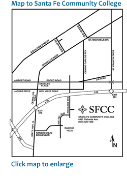 Map to SFCC Campus